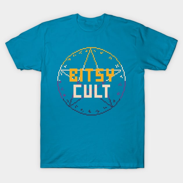 Nonbinary "Vintage" Bitsy Cult T-Shirt by le_onionboi